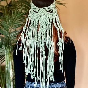 Handmade Macramé Head Accessory
